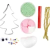 Mini DIY Kit Modellera, Julgransmonster, mixade färger, 1 förp.