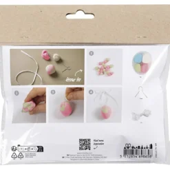 Mini DIY Kit Modellera, Marmorerade ägg, 1 förp.