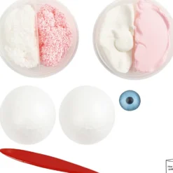 Mini DIY Kit Modellera, Monster Sally, ljusrosa, 1 förp.