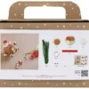 Mini DIY Kit Modellera, Pepparkaksgubbe, mixade färger, 1 förp.
