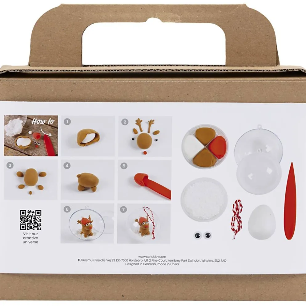 Mini DIY Kit Modellera, Ren, 1 förp.