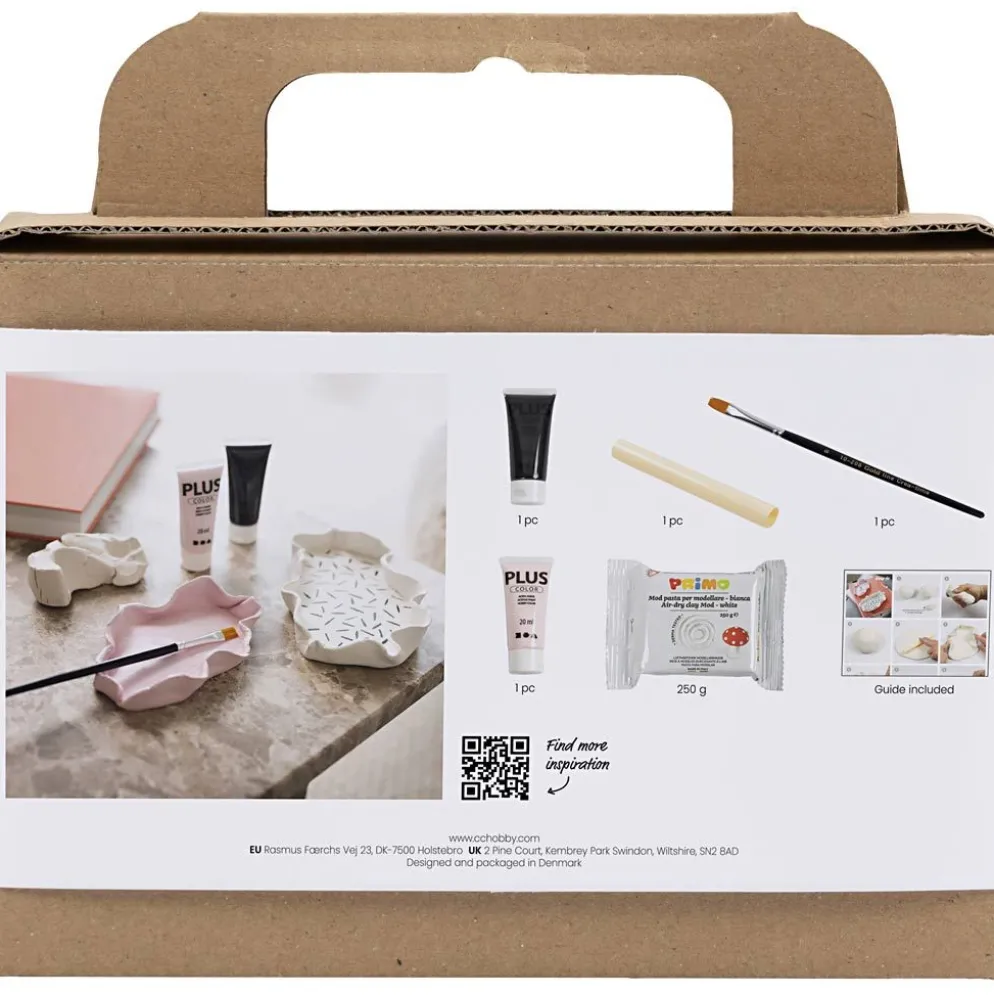 Mini DIY Kit Modellera, Skålar, 1 förp.