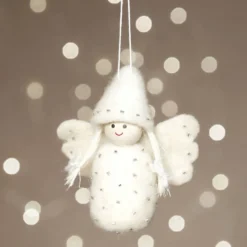 Mini DIY Kit, ängel, H: 10 cm, 1 förp.