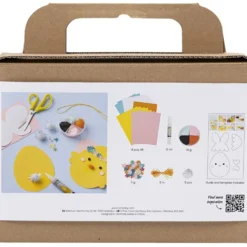 Mini DIY Kit Pappersdekoration, kartong med dekoration, 1 set