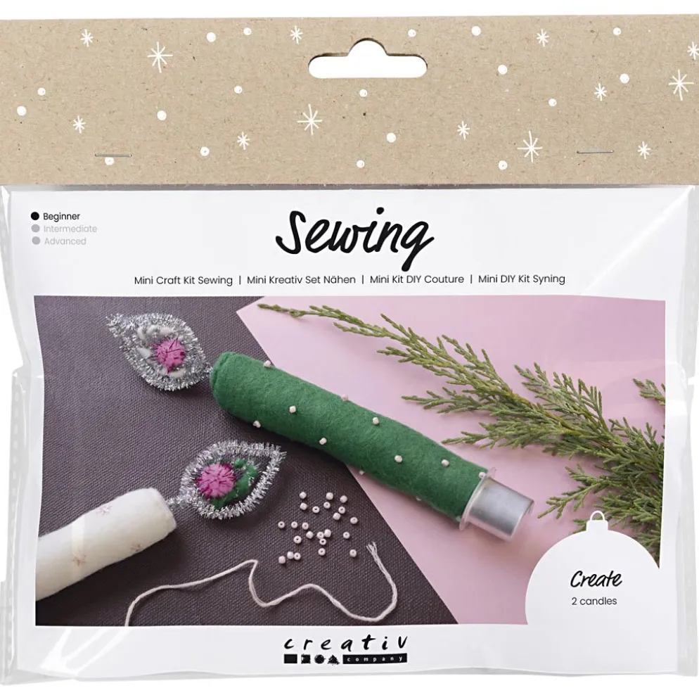 Mini DIY Kit Sömnad, Evighetsljus, 1 förp.
