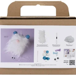 Mini DIY Kit Sömnad, Monster, mixade färger, 1 förp.