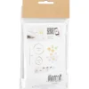 Mini DIY Kit Smycken, Creoler med pärlor, 1 förp.