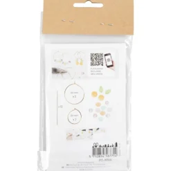 Mini DIY Kit Smycken, Creoler med pärlor, 1 förp.