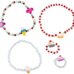 Mini DIY Kit Smycken, Elastiskt armband och ring, 1 förp.
