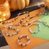 Mini DIY Kit Smycken, Halsband och armband, halloweenfärger, 1 förp.