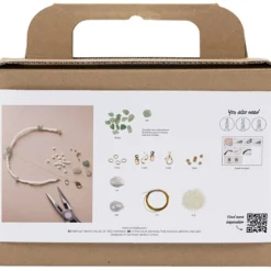Mini DIY Kit Smycken, Halsband och armband i aventurin, 1 förp.
