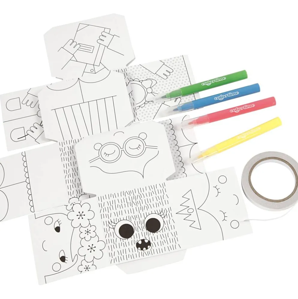 Mini DIY Kit, stapelklossar, 1 förp.