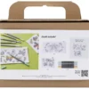 Mini DIY Kit Textildekoration, Fjärilar, pastellfärger, 1 förp.