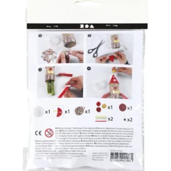 Mini DIY Kit, Toalettrulle clown, 1 förp.