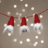 Mini DIY Kit, tomtenissar på snöre, H: 6 cm, 1 förp.