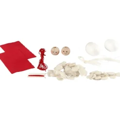 Mini DIY Kit, tomtenissor, H: 8 cm, 1 förp.