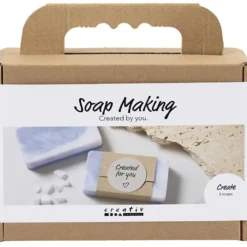 Mini DIY Kit Tvåltillverkning, fyrkantiga, ljuslila, 1 förp.