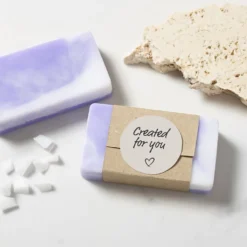 Mini DIY Kit Tvåltillverkning, fyrkantiga, ljuslila, 1 förp.