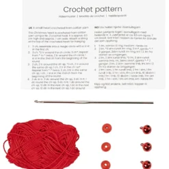 Mini DIY Kit Virkning, Hjärtan, 1 förp.