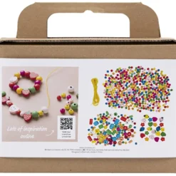 Mini DIY Mix Smycken, ca. 564 st., glada färger, 1 förp.