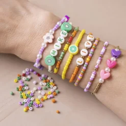 Mini DIY Mix Smycken, Färgstarka armband, 1 förp.