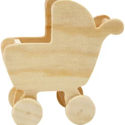 Minimöbler, stol, bänk, gungstol, bord, barnvagn, H: 5,8-10,5 cm, 50 st./ 1 förp.