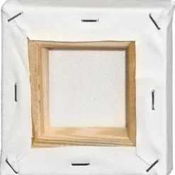 Målarduk, D: 1,6 cm, stl. 10x10 cm, 360 g, vit, 10 st./ 1 förp.