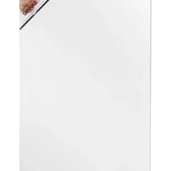 Målarduk, D: 1,6 cm, stl. 60x80 cm, 360 g, vit, 5 st./ 1 förp.