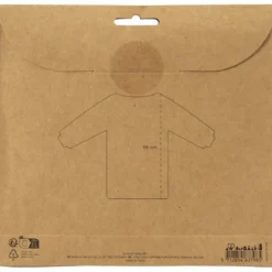 Målarförkläde, L: 55 cm, stl. 2-4 år, röd, 1 st.