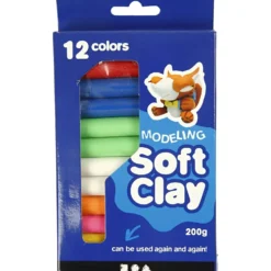 Modellera, mixade färger, 200 g/ 1 förp.