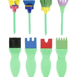 Mossgummi Penslar, L: 11-13 cm, B: 30-45 mm, 24 st./ 1 förp.