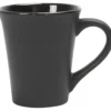 Muggar, H: 10 cm, Dia. 5,9-8,7 cm, svart, 1 st.