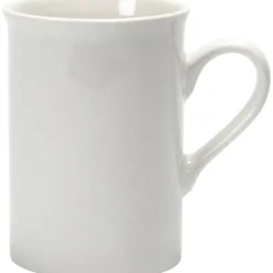 Muggar, H: 10 cm, Dia. 7,4 cm, vit, 2 st./ 1 förp.