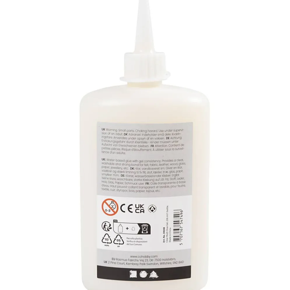 Multi Glue, klar, 236 ml/ 1 flaska