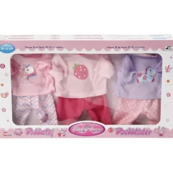 My Baby Love dockkläder, stl. 31 cm, Innehållet kan variera , 6 set/ 1 förp.