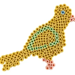 NABBI BioBeads Pärlplatta, fågel, stl. 6,2x13,4 cm, medium, 1 st.