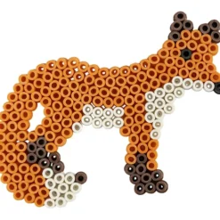 NABBI BioBeads Pärlplatta, räv, stl. 9,5x13,4 cm, medium, 1 st.