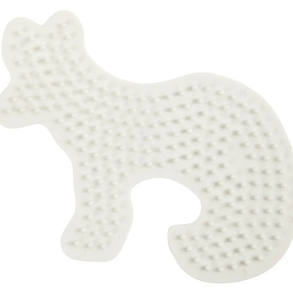NABBI BioBeads Pärlplatta, räv, stl. 9,5x13,4 cm, medium, 1 st.
