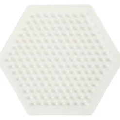 NABBI BioBeads Pärlplatta, sexkantig, stl. 8,5x8,5 cm, medium, 1 st.