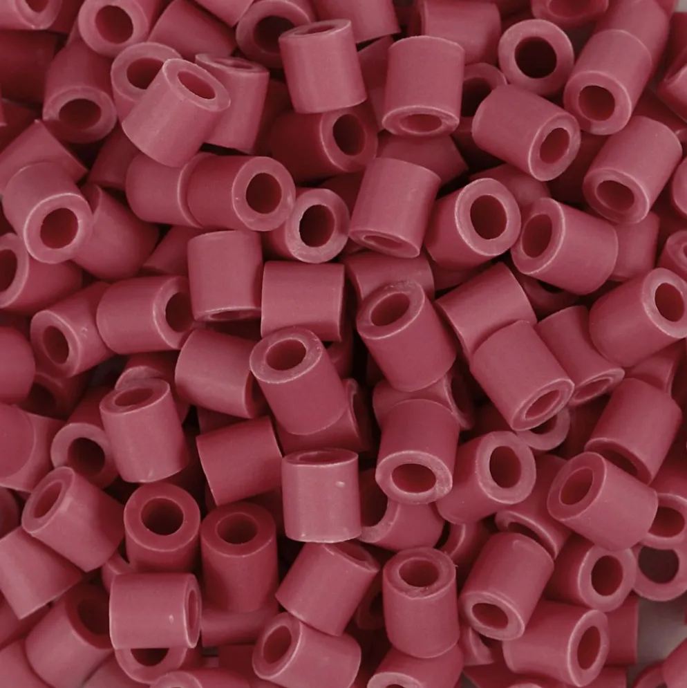 NABBI BioBeads, stl. 5x5 mm, Hålstl. 2.5 mm, medium, röd, 3000 st./ 1 förp.