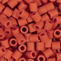 NABBI BioBeads, stl. 5x5 mm, Hålstl. 2,5 mm, medium, ljusröd, 1000 st./ 1 förp.