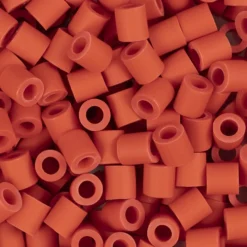 NABBI BioBeads, stl. 5x5 mm, Hålstl. 2,5 mm, medium, ljusröd, 1000 st./ 1 förp.