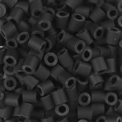 NABBI BioBeads, stl. 5x5 mm, Hålstl. 2.5 mm, medium, svart, 3000 st./ 1 förp.