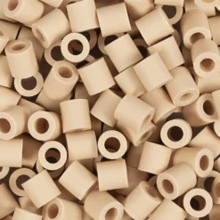 NABBI BioBeads, stl. 5x5 mm, Hålstl. 2.5 mm, medium, cream, 1000 st./ 1 förp.