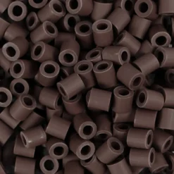 NABBI BioBeads, stl. 5x5 mm, Hålstl. 2.5 mm, medium, brun, 1000 st./ 1 förp.