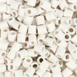 NABBI BioBeads, stl. 5x5 mm, Hålstl. 2.5 mm, medium, vit, 3000 st./ 1 förp.