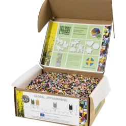 NABBI BioBeads, stl. 5x5 mm, medium, standardfärger, 55000 st./ 1 förp.