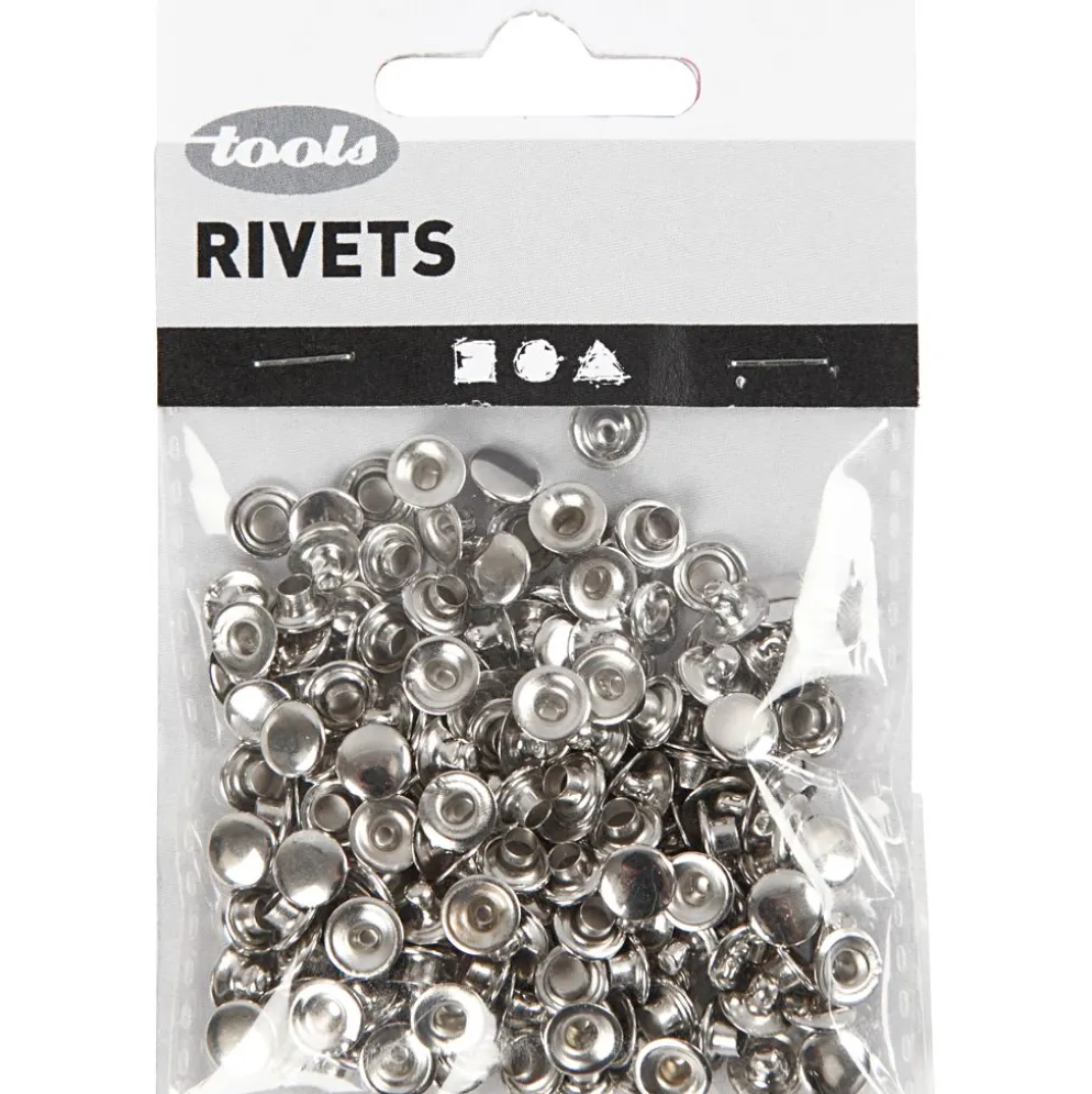 Nitar, Dia. 7 mm, silver, 50 st./ 1 förp.