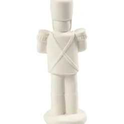 Nötknäpparen, H: 14 cm, vit, 3 st./ 1 förp.