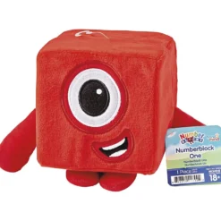 Numberblocks gosedjur, En, H: 11,5 cm, röd, 1 st.